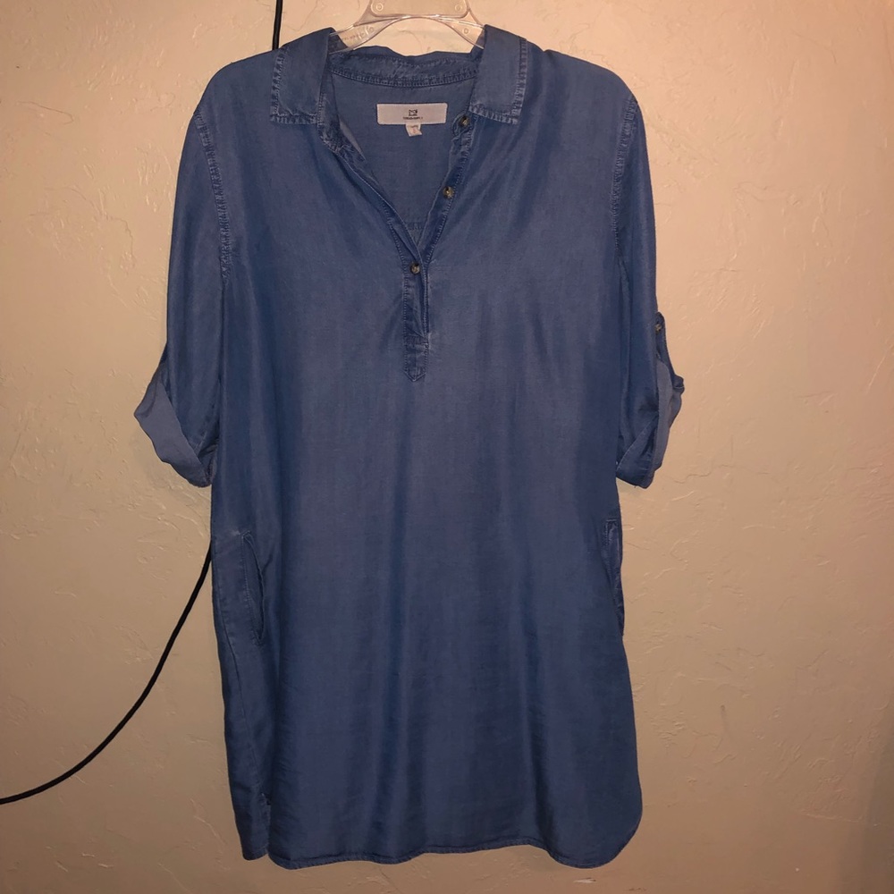 Boutique chambray denim dress